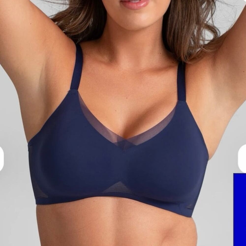 Honeylove Crossover Bra Navy XL